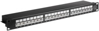 MICROCONNECT Patch panel CAT6A, 24 porta, 19"